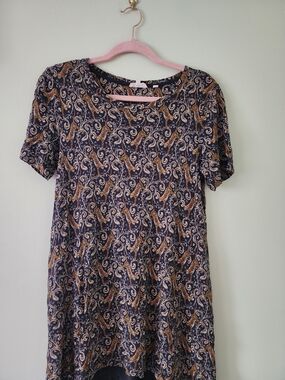 Fat Face Tiger Ans Paisley Print Short Sleeve Dress